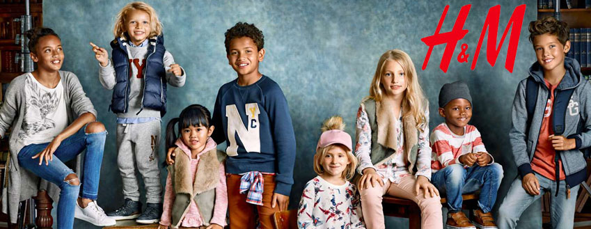Детская одежда фирмы H&M