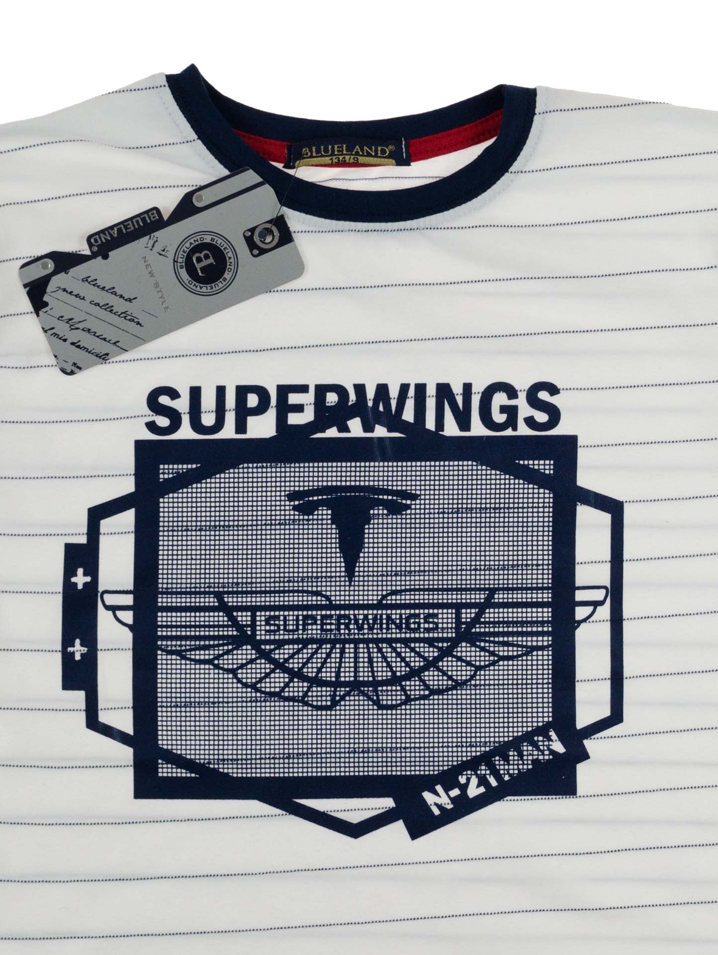 Белая футболка Superwings