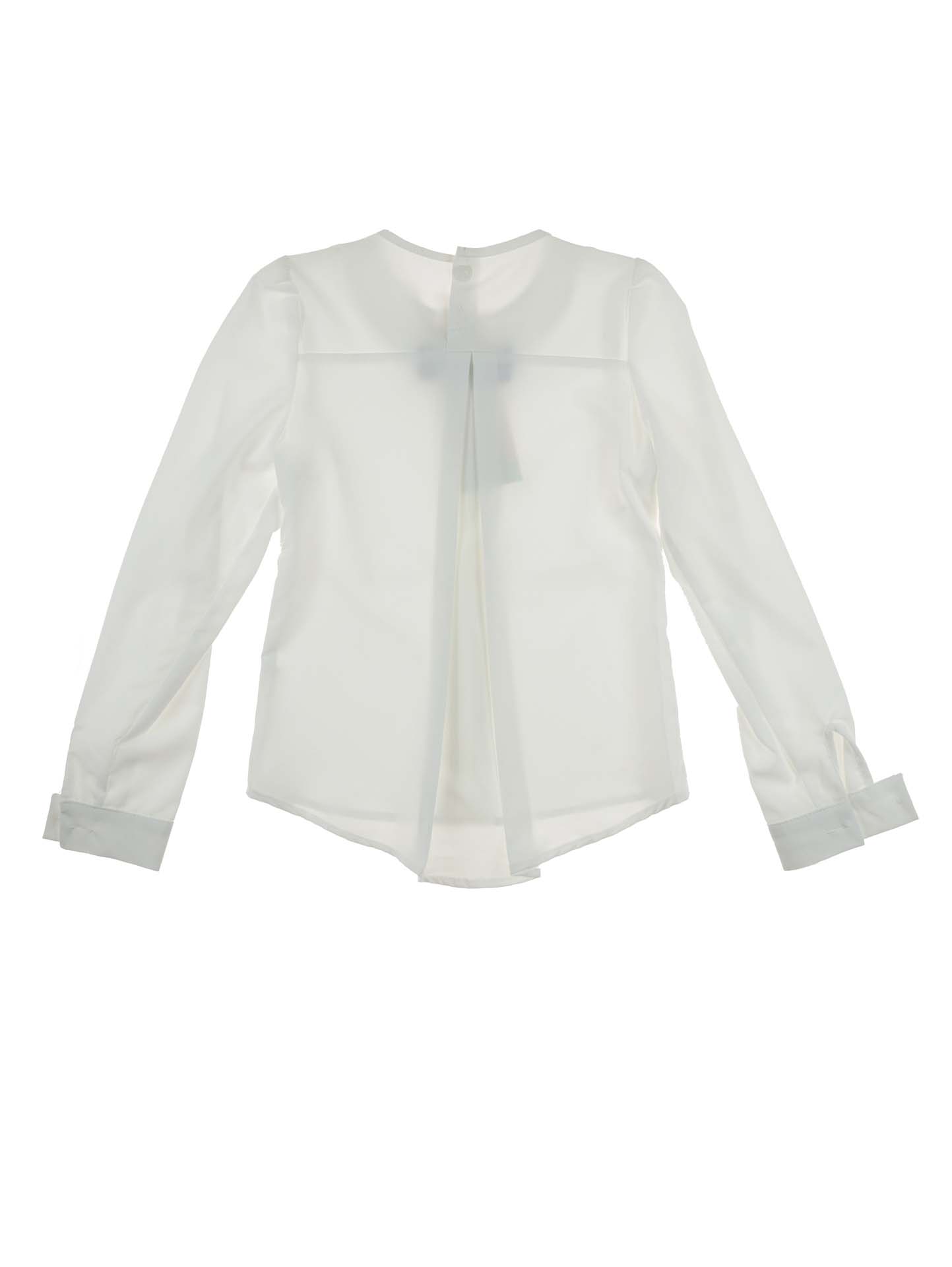 Белая блуза для девочки
