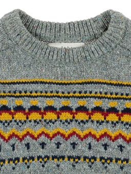 Вязаный свитер с косами от Zara