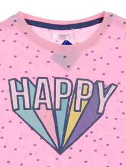Розовая кофта Happy